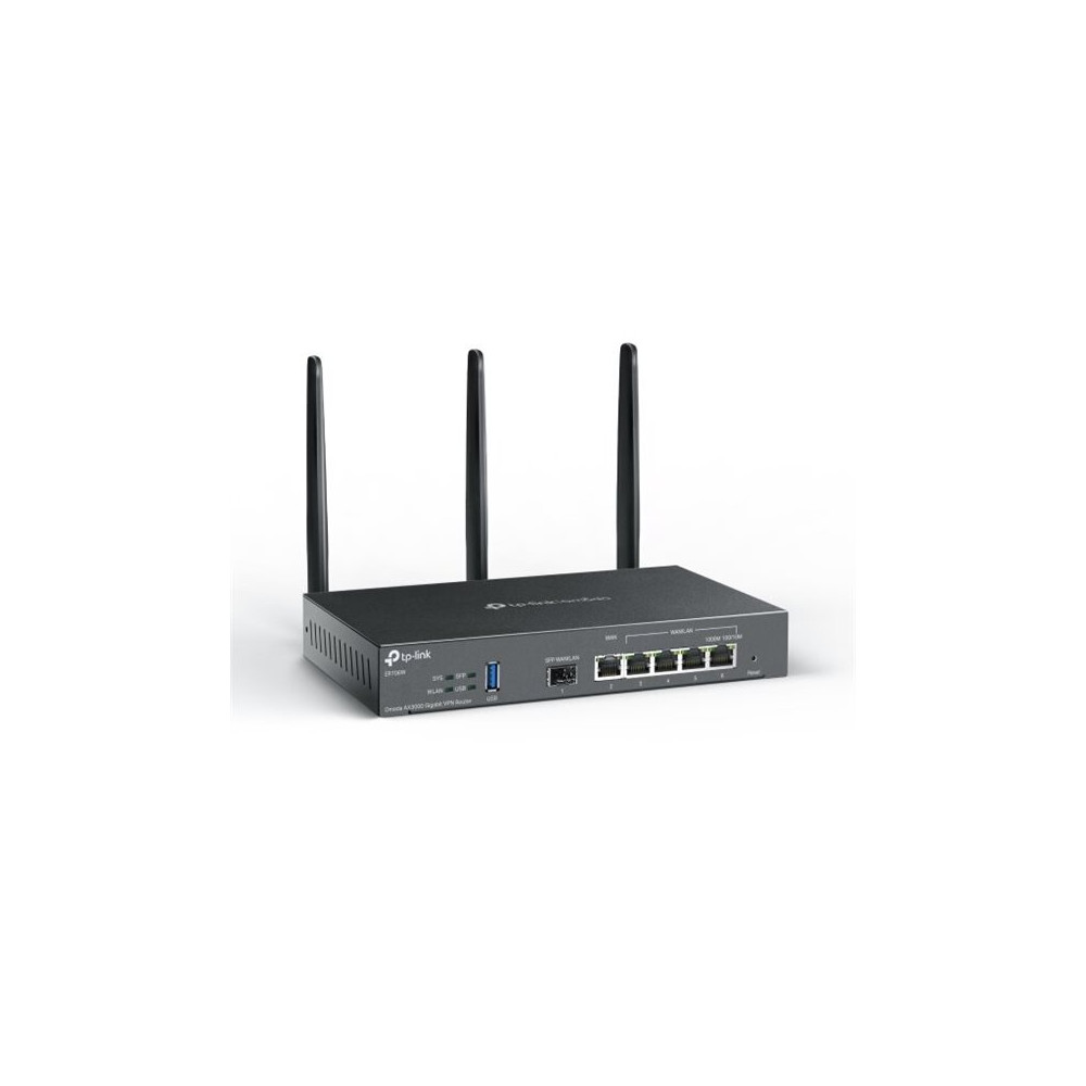 Produktbild för TP-Link Omada ER706W V1 - trådlös router - Wi-Fi 6 - skrivbordsmodell, väggmonterbar