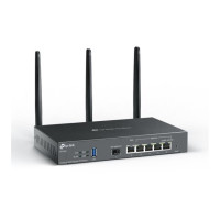 Produktbild för TP-Link Omada ER706W V1 - trådlös router - Wi-Fi 6 - skrivbordsmodell, väggmonterbar
