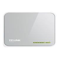 Produktbild för TP-Link TL-SF1005D 5-Port 10/100Mbps Desktop Switch - switch - 5 portar
