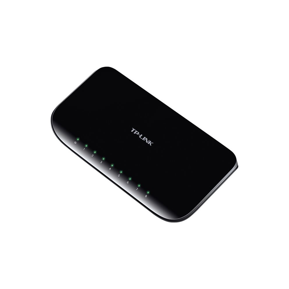 Produktbild för TP-Link TL-SG1008D 8-Port Gigabit Desktop Switch - switch - 8 portar