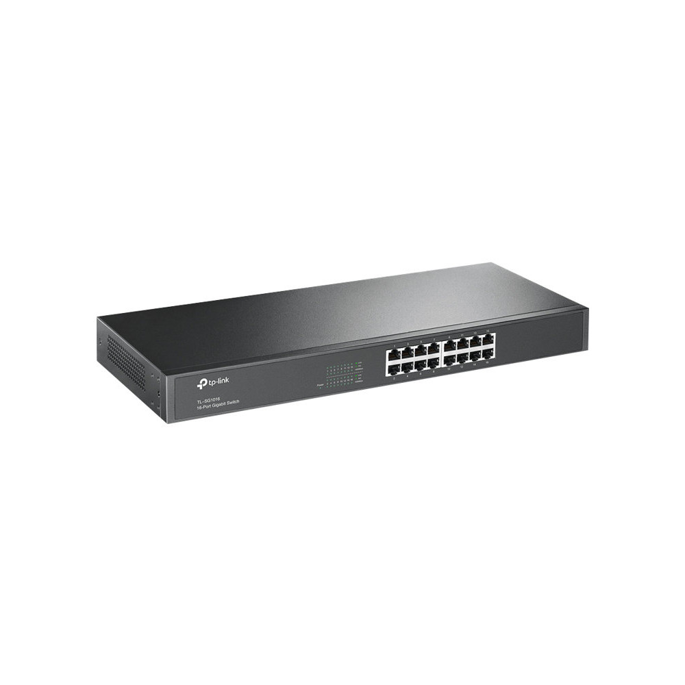 Produktbild för TP-Link TL-SG1016 - switch - 16 portar - rackmonterbar