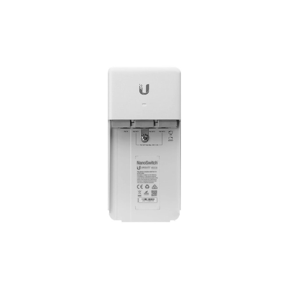 Produktbild för Ubiquiti NanoSwitch N-SW - switch - 4 portar