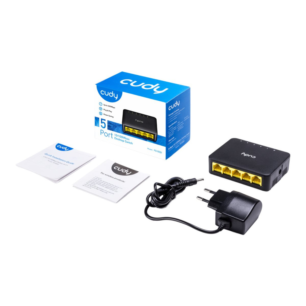 Produktbild för Cudy FS105D - switch - 5 portar