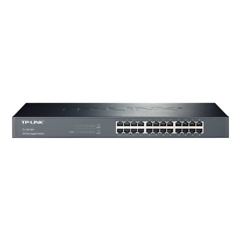 Produktbild för TP-Link TL-SG1024 - switch - 24 portar - rackmonterbar