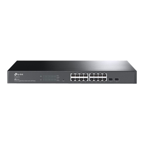 TP-LINK TP-Link JetStream TL-SG2218 - V1 - switch - 16 portar - smart - rackmonterbar