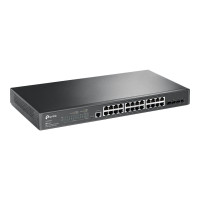 Produktbild för TP-Link JetStream TL-SG3428 - switch - 28 portar - Administrerad - rackmonterbar