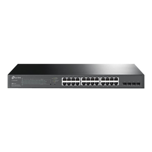TP-LINK TP-Link JetStream TL-SG2428P - switch - 24 portar - smart - rackmonterbar
