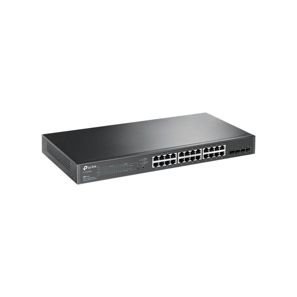 Produktbild för TP-Link JetStream TL-SG2428P - switch - 24 portar - smart - rackmonterbar
