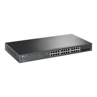 Produktbild för TP-Link JetStream TL-SG2428P - switch - 24 portar - smart - rackmonterbar