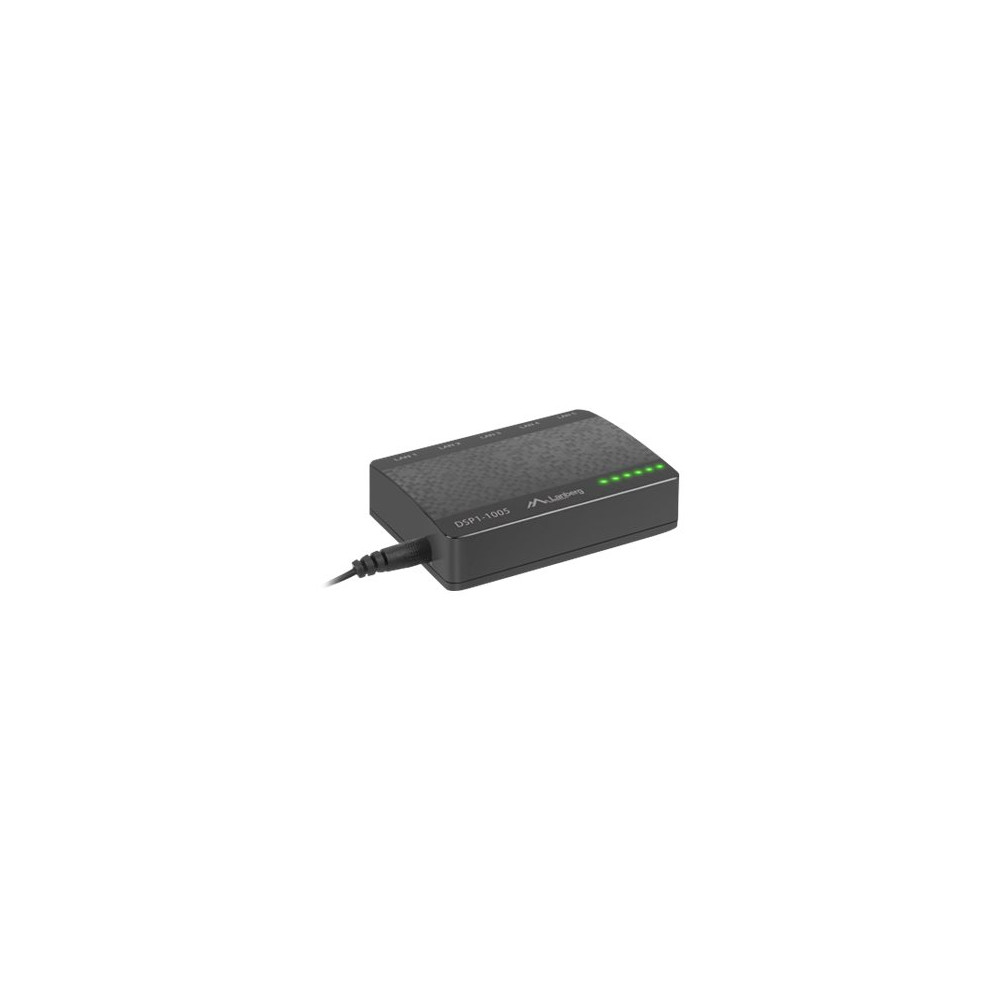 Produktbild för Lanberg DSP1-1005 - switch - 5 portar - ohanterad