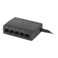 Produktbild för Lanberg DSP1-1005 - switch - 5 portar - ohanterad