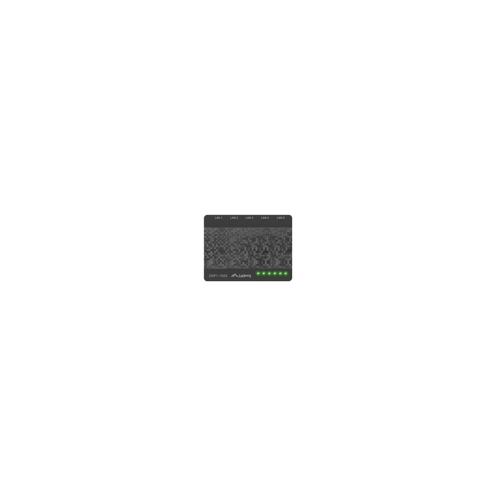 Produktbild för Lanberg DSP1-1005 - switch - 5 portar - ohanterad
