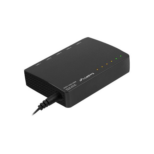 LANBERG Lanberg DSP3-1005 - switch - 5 portar - ohanterad