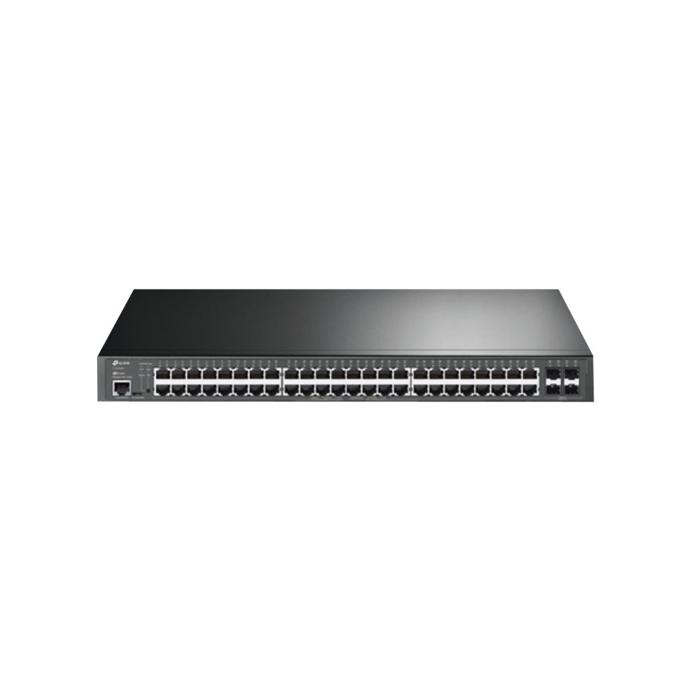 Produktbild för TP-Link JetStream TL-SG3452P V1 - switch - 52 portar - Administrerad - rackmonterbar