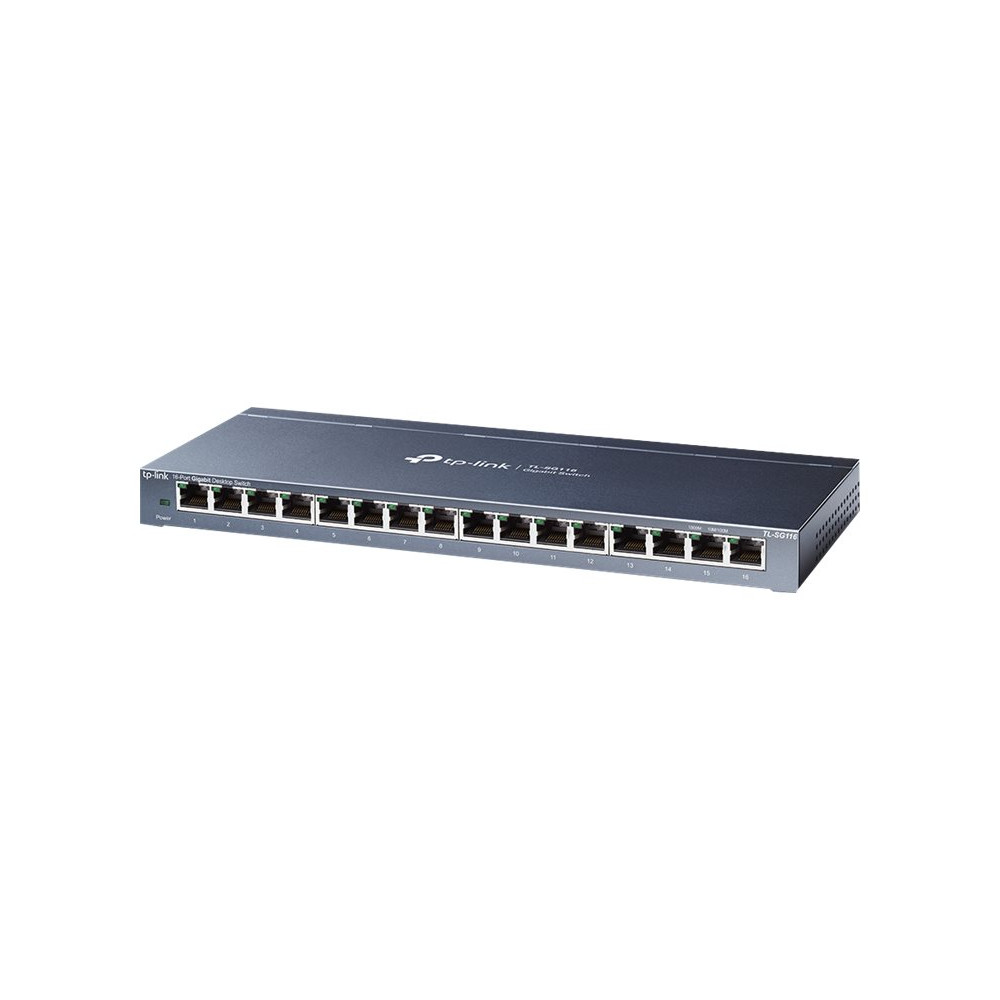 Produktbild för TP-Link TL-SG116 - switch - 16 portar