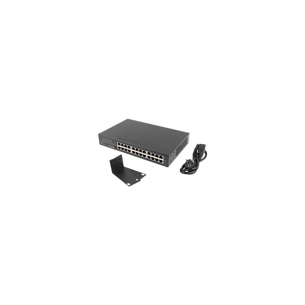 Produktbild för Lanberg RSGE-24 - switch - 24 portar - ohanterad - rackmonterbar