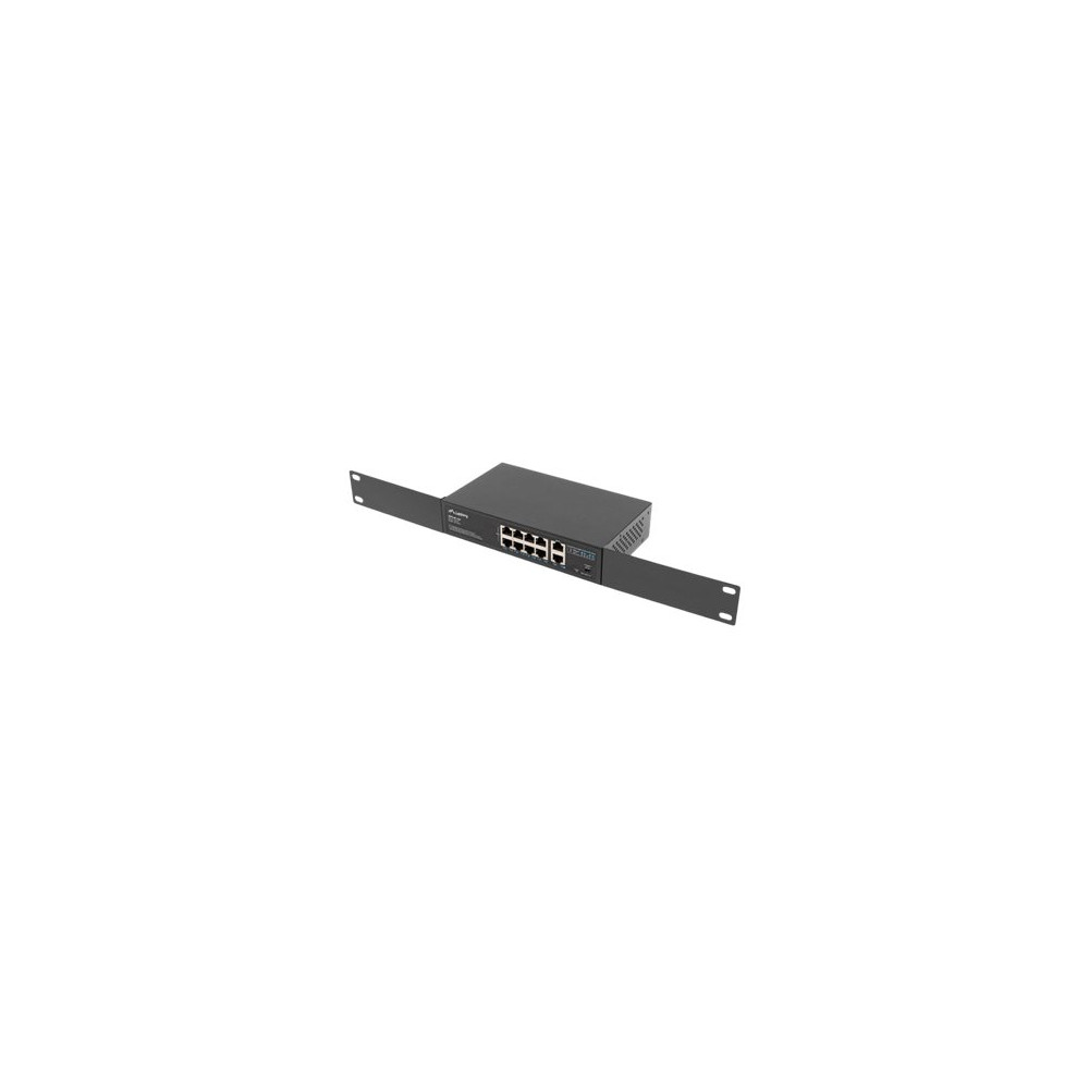 Produktbild för Lanberg RSFE-8P-2GE-120 - switch - 10 portar - ohanterad