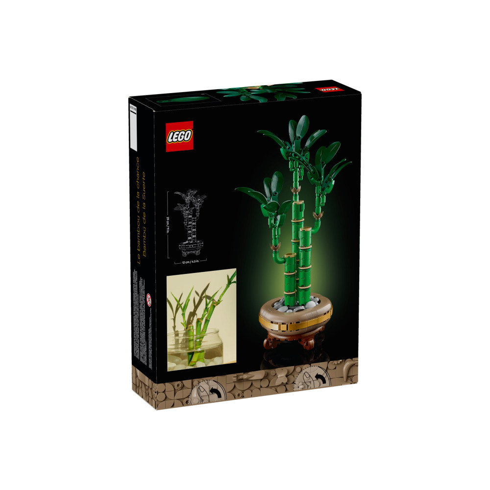 Produktbild för LEGO The Botanical Collection 10344 - Lycklig bambu - byggsats