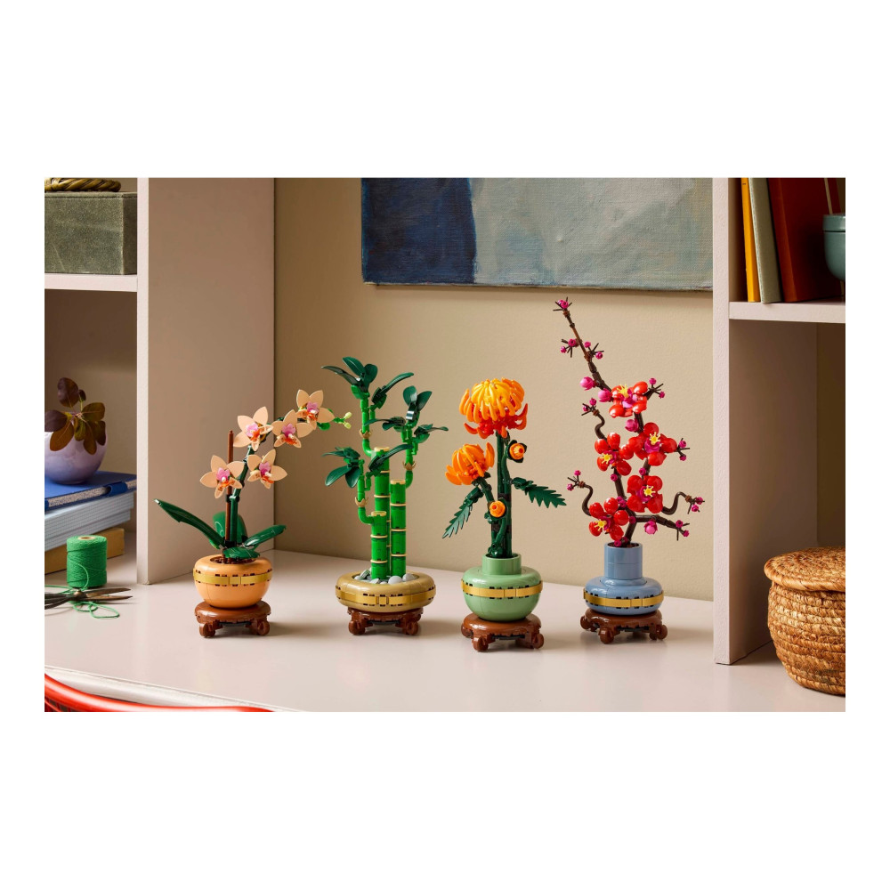 Produktbild för LEGO The Botanical Collection 10344 - Lycklig bambu - byggsats