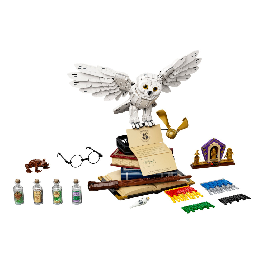 Produktbild för LEGO Harry Potter 76391 - Hogwarts Icons - samlarutgåva - byggsats