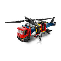 Produktbild för LEGO City 60462 - Helikopter, brandbil & ubåt remix - byggsats