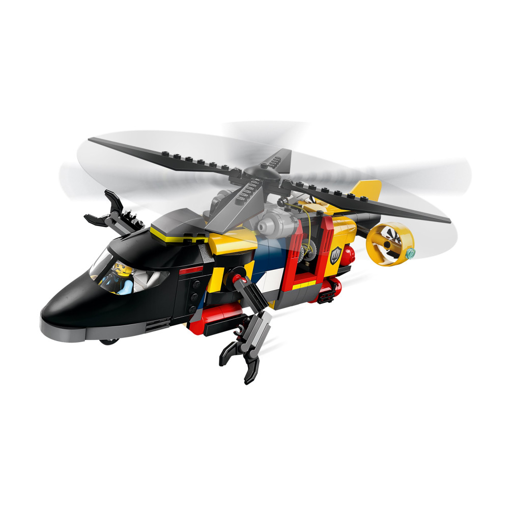 Produktbild för LEGO City 60462 - Helikopter, brandbil & ubåt remix - byggsats