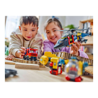 Produktbild för LEGO City 60462 - Helikopter, brandbil & ubåt remix - byggsats