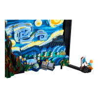 Produktbild för LEGO Ideas 21333 - Vincent van Gogh - Den stjärnklara natten - byggsats