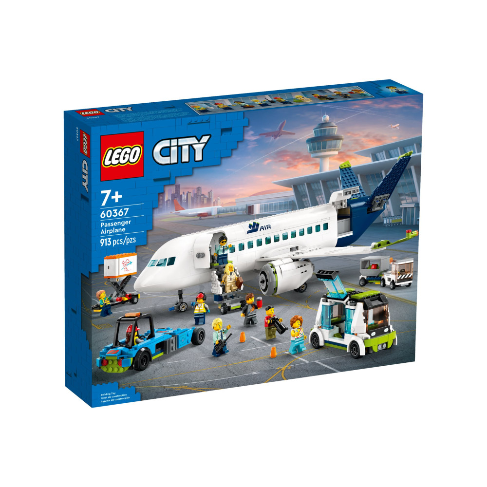 Produktbild för LEGO City 60367 - Passagerarflygplan - byggsats