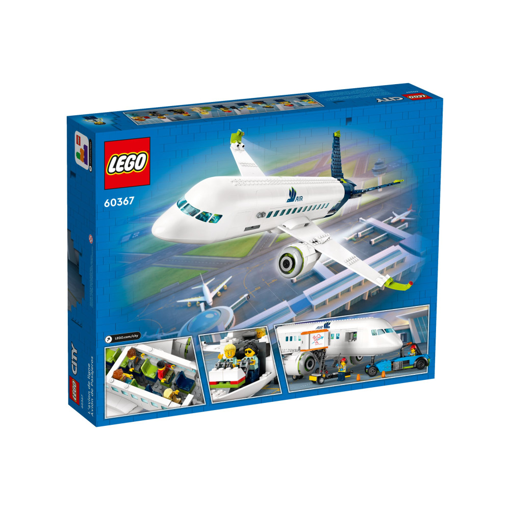 Produktbild för LEGO City 60367 - Passagerarflygplan - byggsats