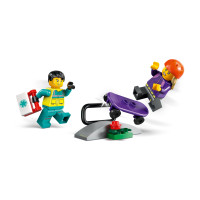 Produktbild för LEGO City 60451 - Nödsituation Ambulans - byggsats
