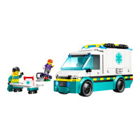 Produktbild för LEGO City 60451 - Nödsituation Ambulans - byggsats