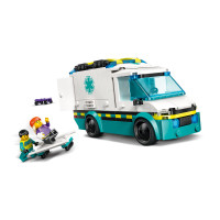 Produktbild för LEGO City 60451 - Nödsituation Ambulans - byggsats