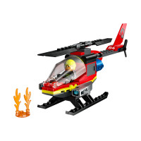 Produktbild för LEGO City 60411 - Brandhelikopter - byggsats