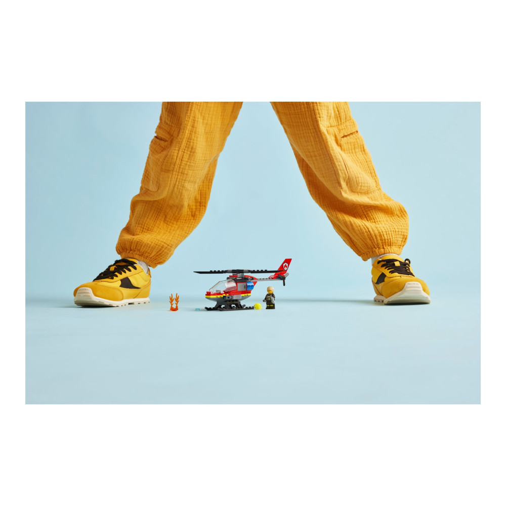 Produktbild för LEGO City 60411 - Brandhelikopter - byggsats