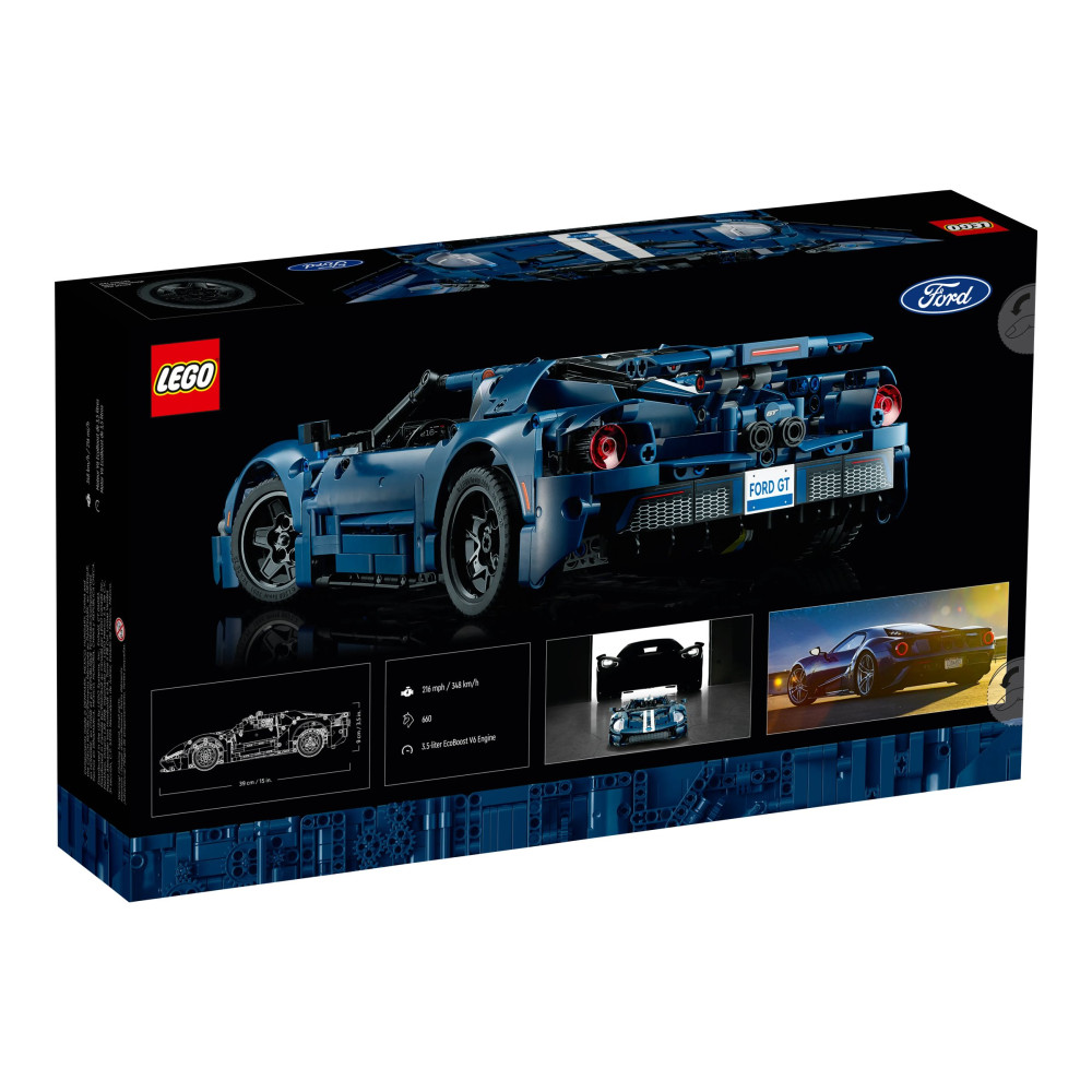 Produktbild för LEGO Technic 42154 - 2022 Ford GT - byggsats
