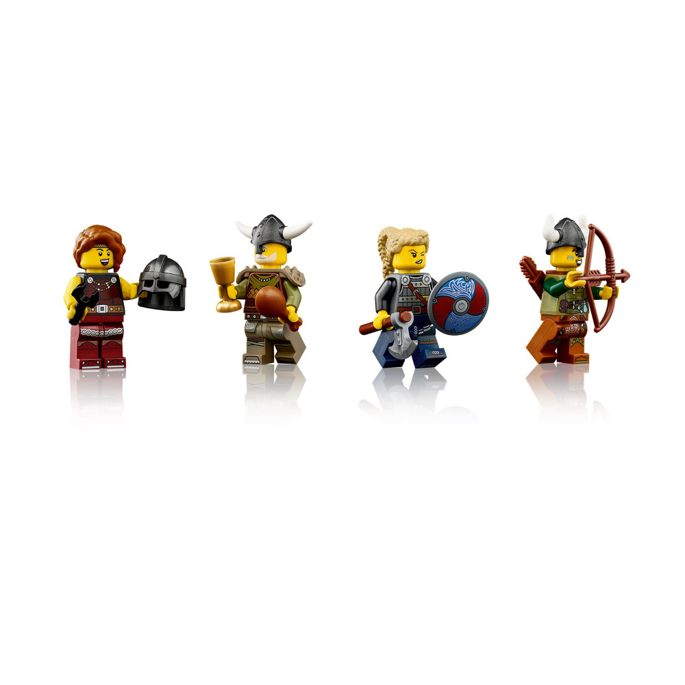 Produktbild för LEGO Ideas 21343 - Vikingby - byggsats