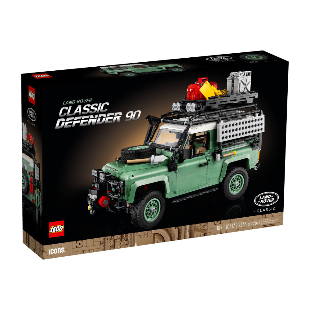 Produktbild för LEGO Icons 10317 - Land Rover Classic Defender 90 - byggsats