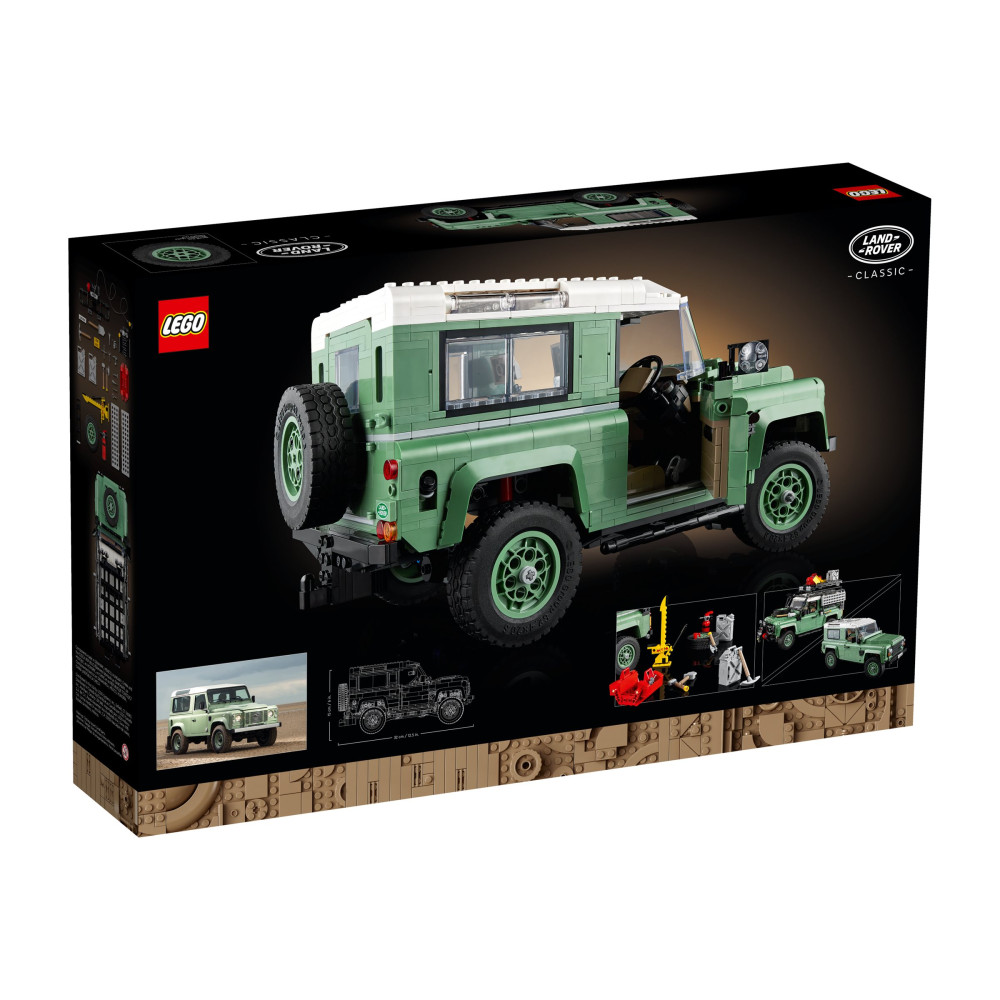 Produktbild för LEGO Icons 10317 - Land Rover Classic Defender 90 - byggsats