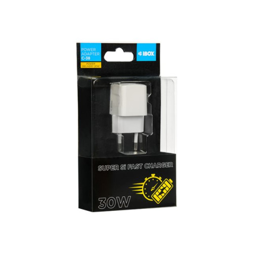 IBOX iBOX C-38W strömadapter - USB-C - 30 watt