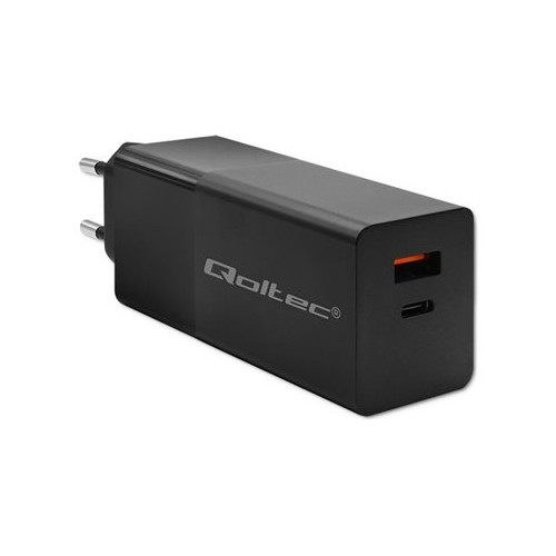 Qoltec Qoltec Power Pro strömadapter - GaN, 5-20V, 1,5-5A - USB-C, USB - 100 watt