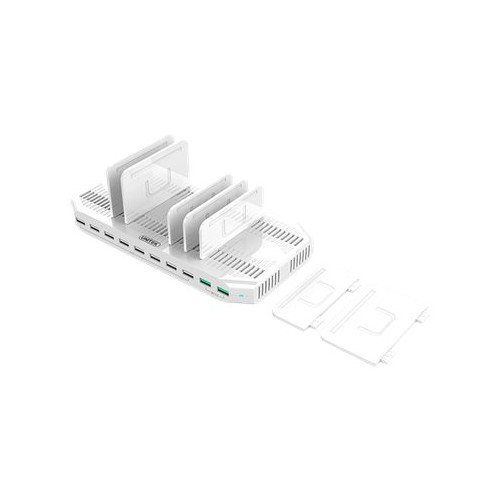 UNITEK Unitek laddningsställ - + växelströmsadapter - USB - 96 watt