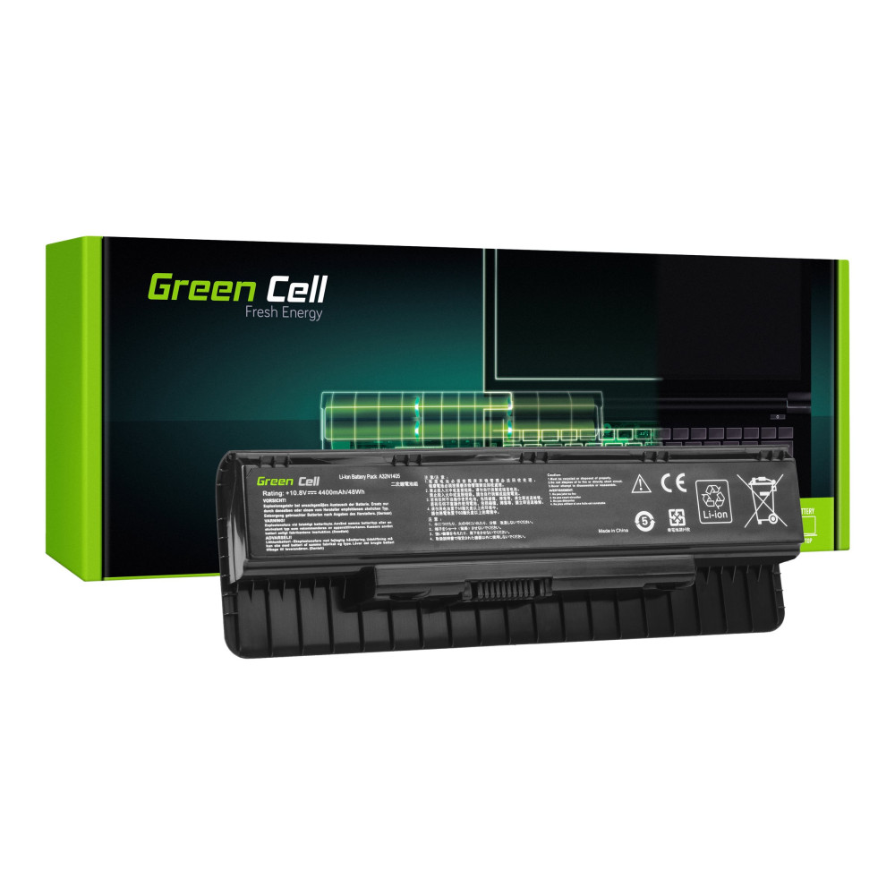 Produktbild för Green Cell - batteri för bärbar dator - Li-Ion - 4400 mAh