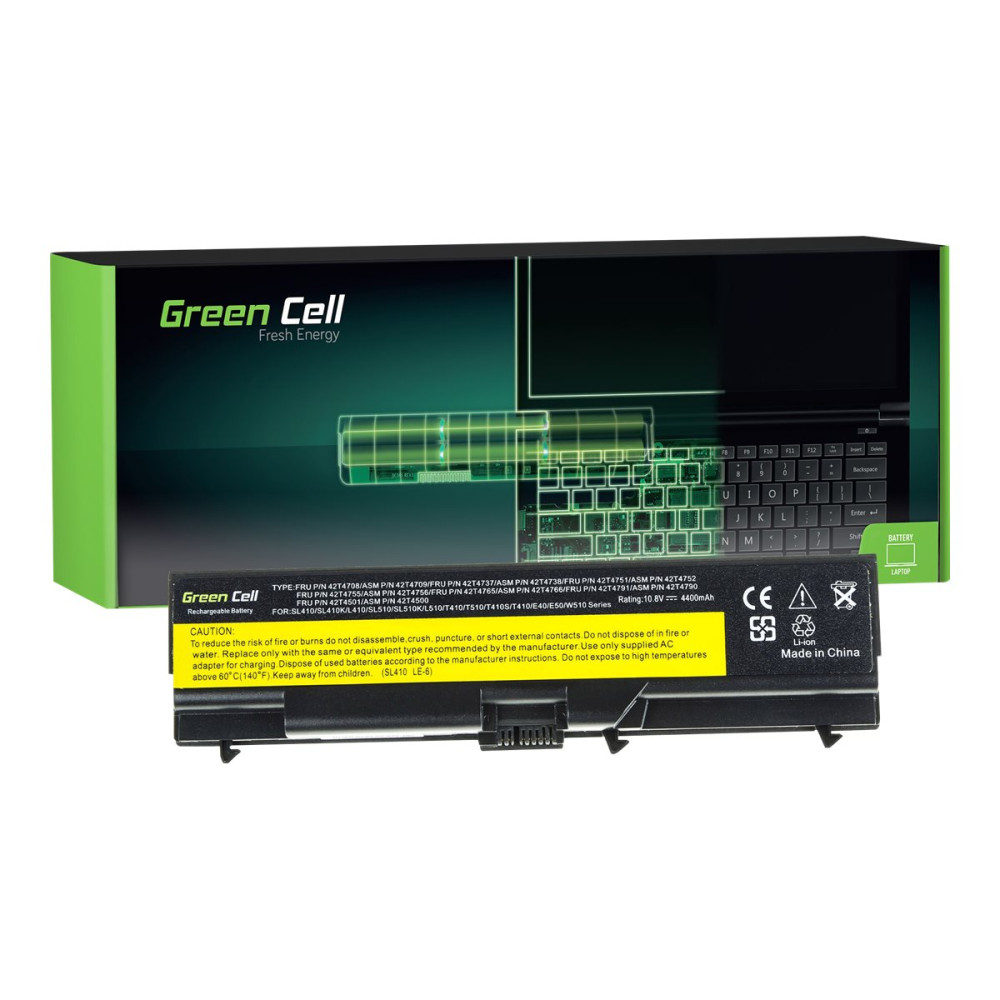 Produktbild för Green Cell - batteri för bärbar dator - Li-Ion - 4400 mAh