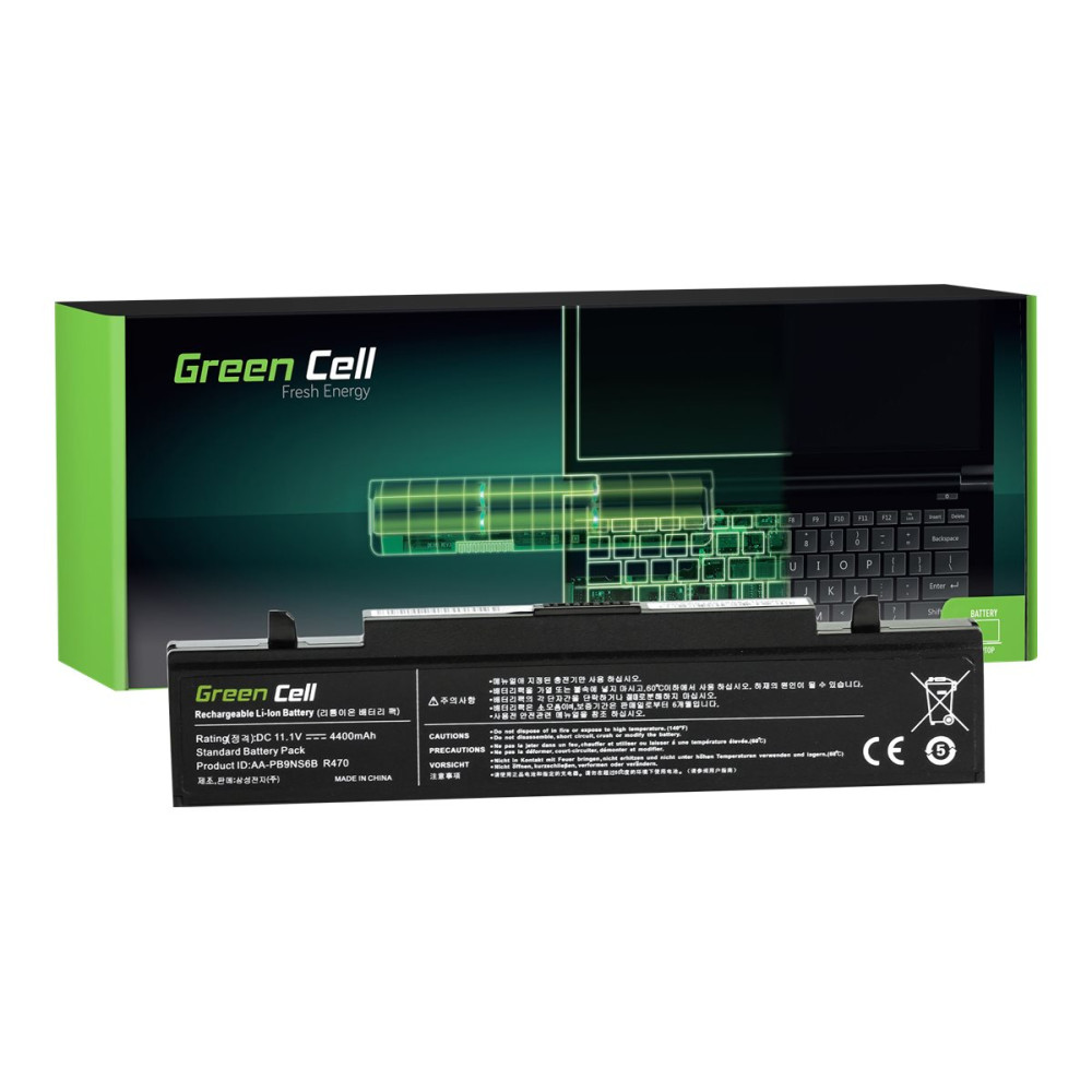 Produktbild för Green Cell - batteri för bärbar dator - Li-Ion - 4400 mAh