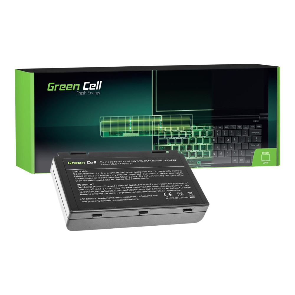 Produktbild för Green Cell - batteri för bärbar dator - Li-Ion - 4400 mAh