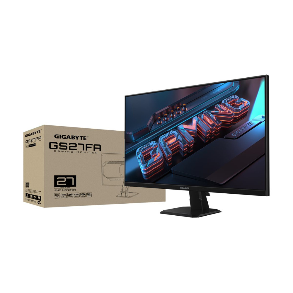 Produktbild för Gigabyte GS27FA - LED-skärm - Full HD (1080p) - 27" - HDR