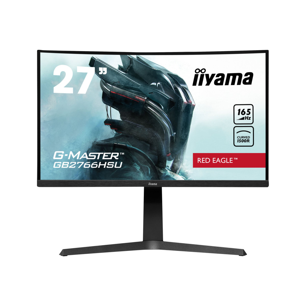 Produktbild för iiyama G-MASTER Red Eagle GB2766HSU-B1 - LED-skärm - böjd - Full HD (1080p) - 27" - HDR