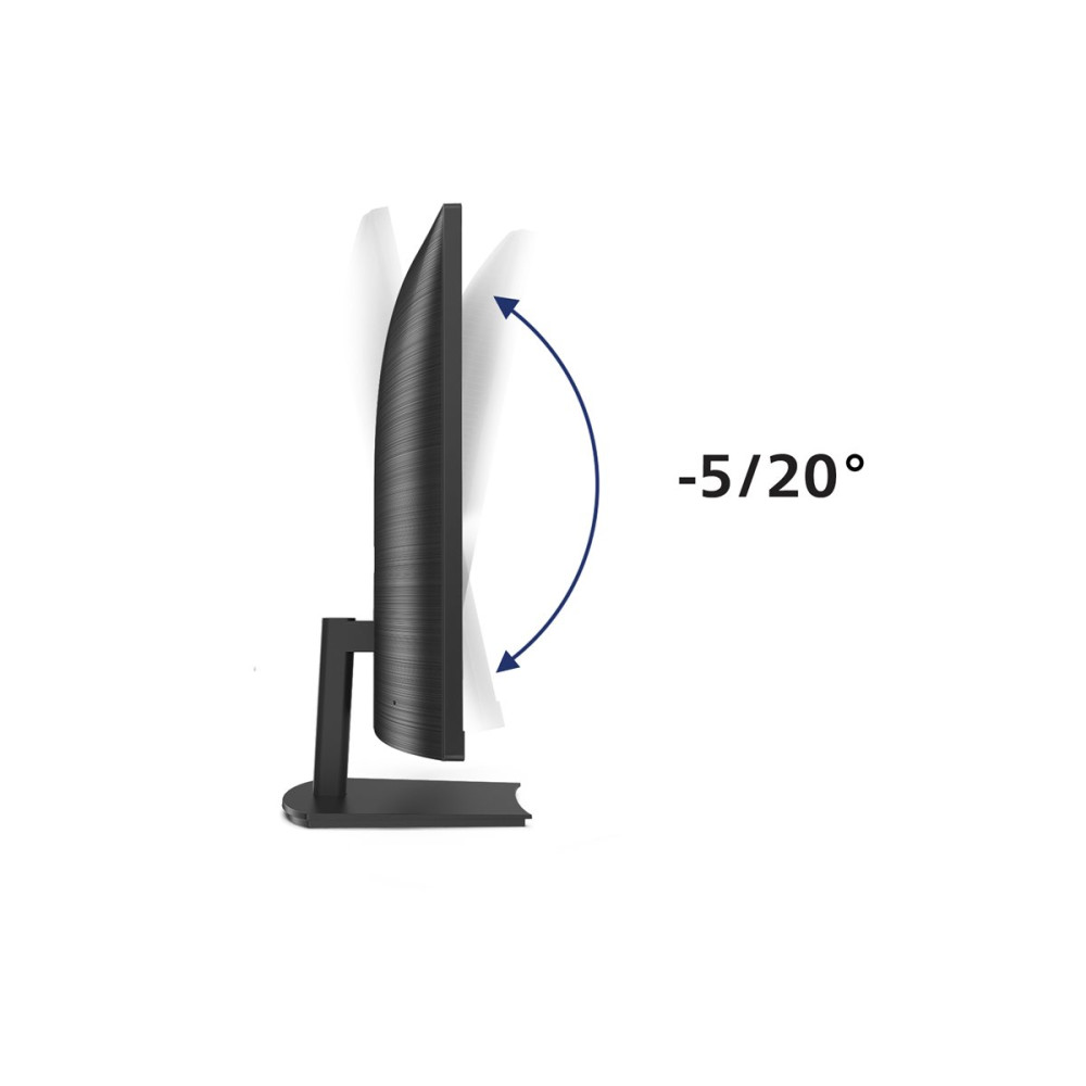 Produktbild för Philips E-line 241E1SCA - LED-skärm - böjd - Full HD (1080p) - 24"
