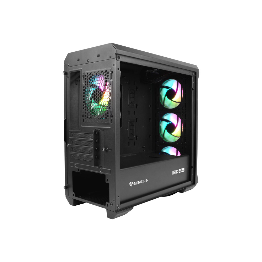 Produktbild för Genesis Irid 503 aRGB - tower - micro ATX